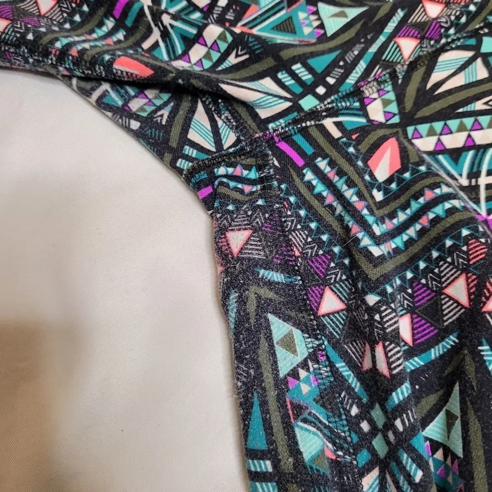 VS PINK ultimate printed geometric workout athleisure leggings pants S‎